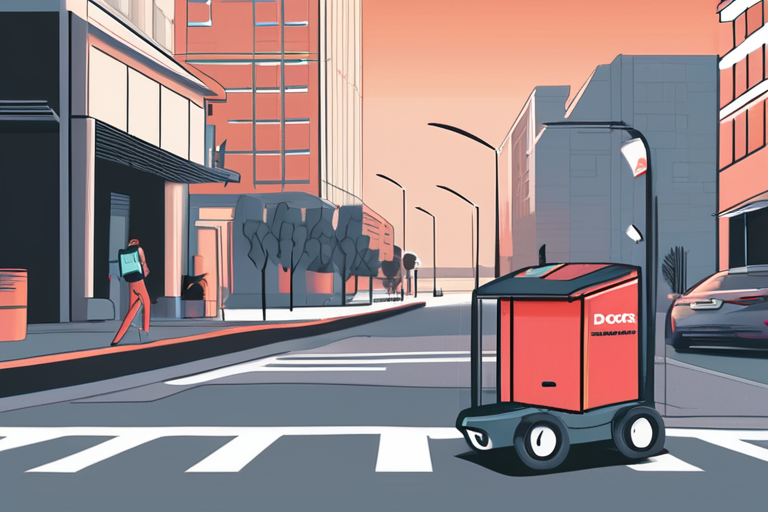 DoorDash Partners with Serve Robotics to Bring Autonomous Sidewalk Delivery to LA Streets