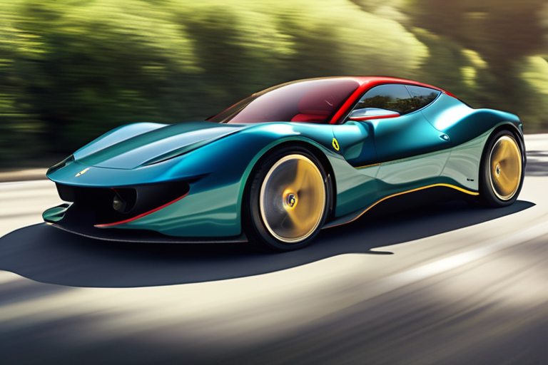 Ferrari Unveils Groundbreaking Electric Vehicle: Meet the Ferrari Elettrica