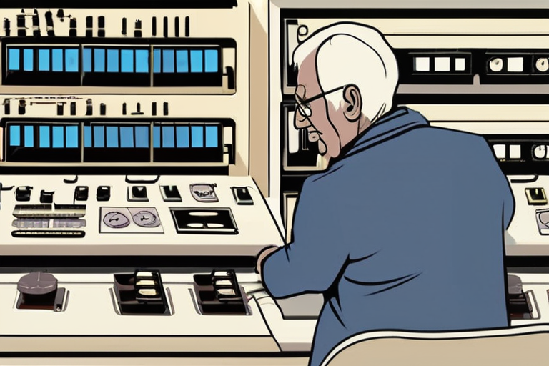 PDP-1 Pioneer: 65-Year-Old Computer Plays Boards of Canada's "Olson