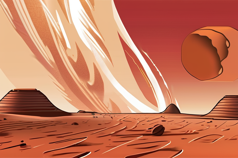 Mars Dust Devils Unleash Hurricane-Force Winds on Red Planet
