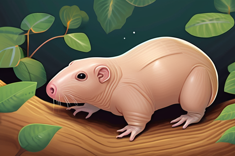 Genetic Secrets of Naked Mole Rats' Exceptional Longevity Uncovered