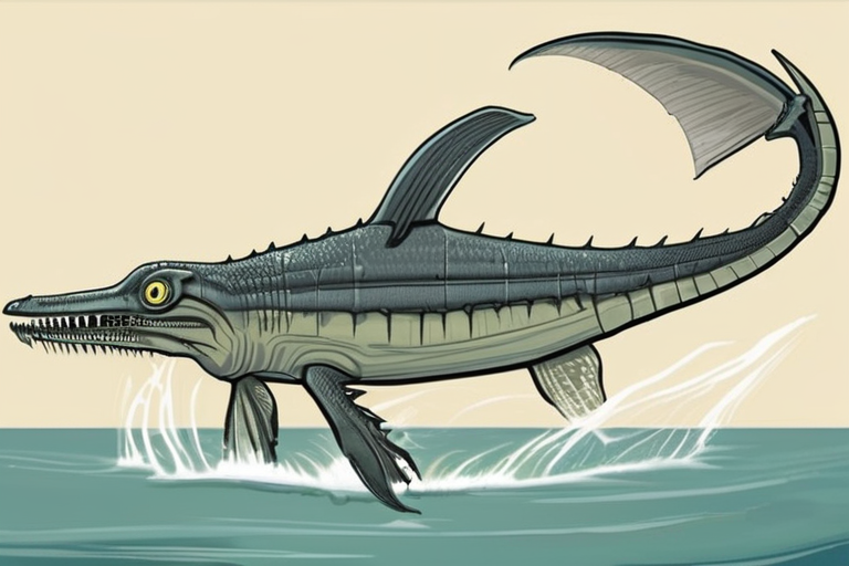 'Sword Dragon' ichthyosaur had enormous eyes and a lethal snout