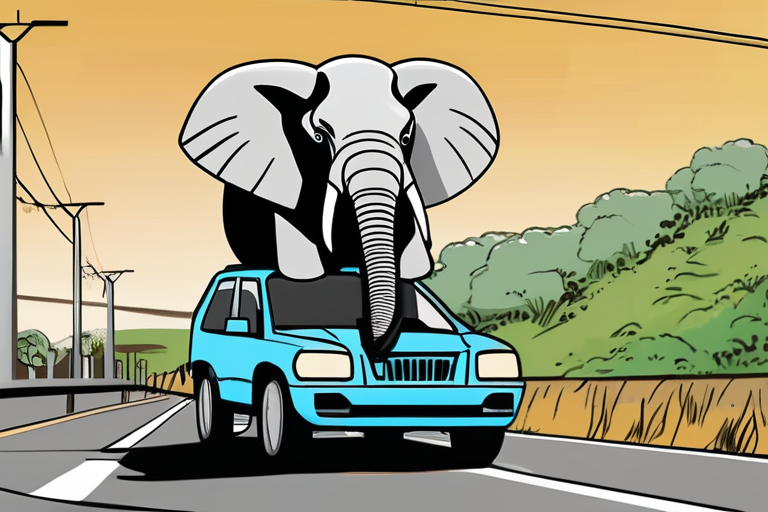 Zimbabwe Lawmaker Dies in Shocking Highway Collision with Elephant