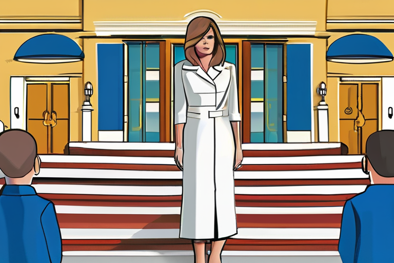 Melania Trump Secures Safe Return of Eight Displaced Ukrainian Children Amid Russia-Ukraine Conflict