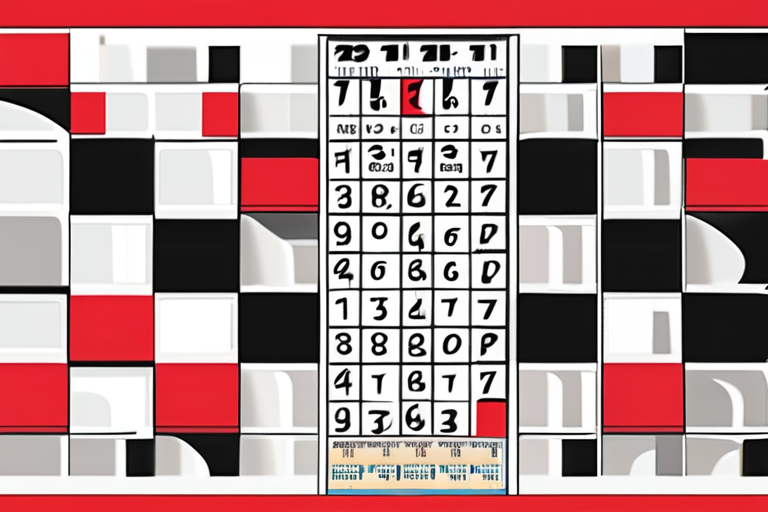 Numerologists Uncover Hidden Patterns in Billboard Crossword Puzzle
