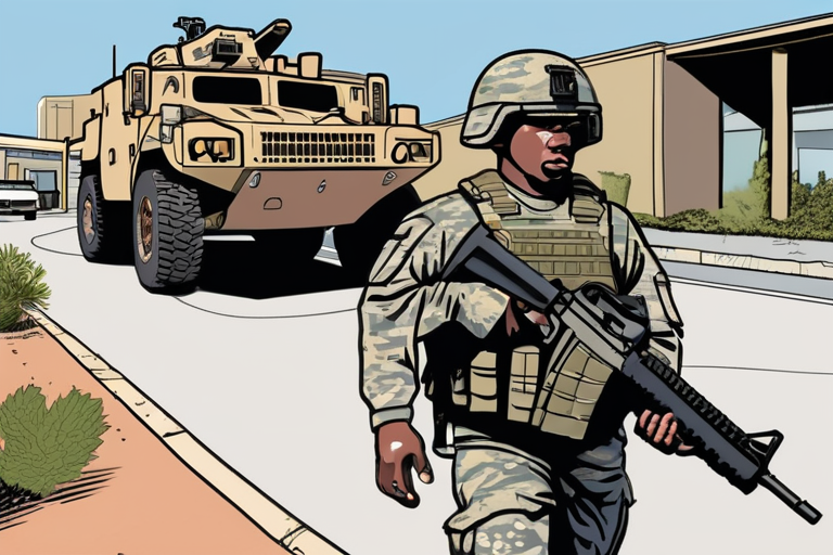 National Guard Troops Deploy to Memphis Streets in Federal Crime Crackdown