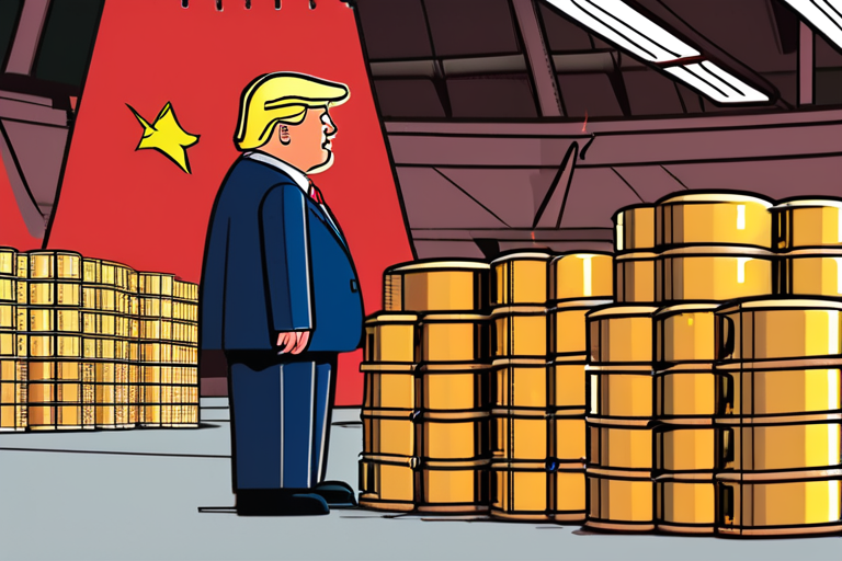 Trump Unleashes 100% Tariff Threat on China Amid Rare-Earth Export Restrictions