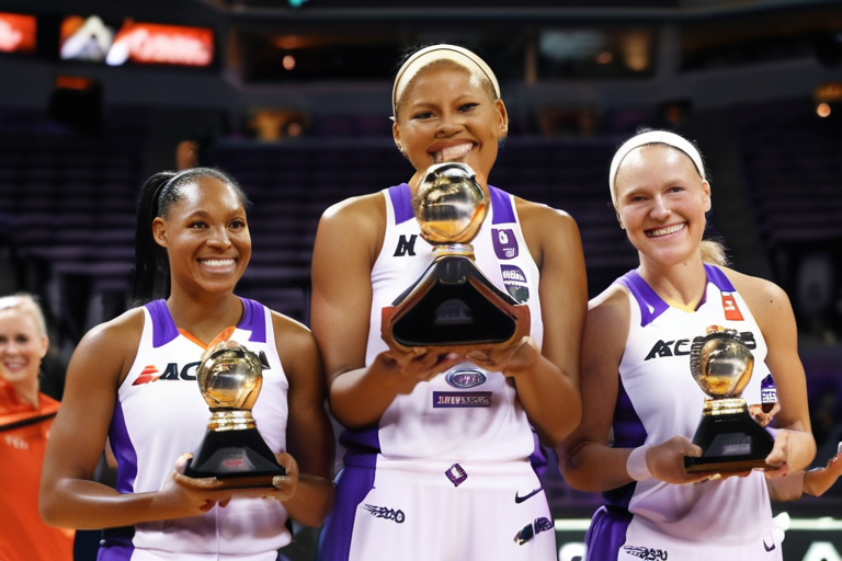 Aces Sweep Mercury to Claim Third WNBA Title in Four Years