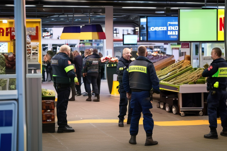 Shooting Erupts at Giessen Market: Multiple Injuries Reported in Central Germany