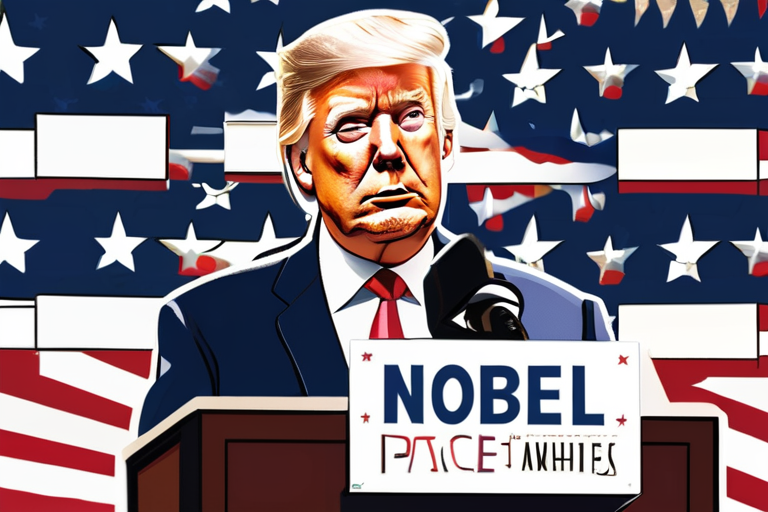 Nobel Peace Prize Winner Praises Trump's Surprising Efforts for Global Peace