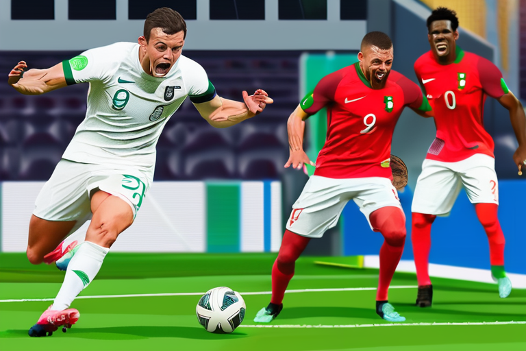 Portugal Seals Perfect Record with Dramatic Injury-Time Goal Against Ireland