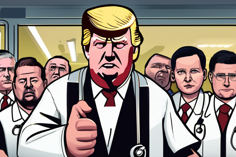 "Shutdown Squeeze: Trump Fires Health Workers Amid Ongoing Crisis"