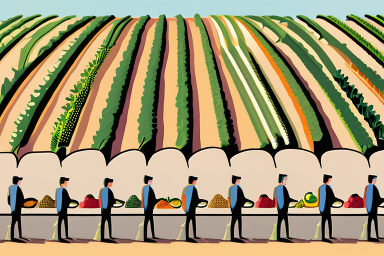 Global Food Production Surges, But Hunger Persists Amid Record Harvests