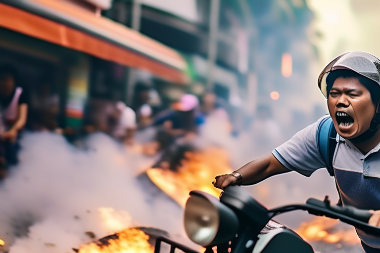 Indonesia Protests Turn Deadly as Thousands Demand Justice for Slain Ride-Sharing Driver