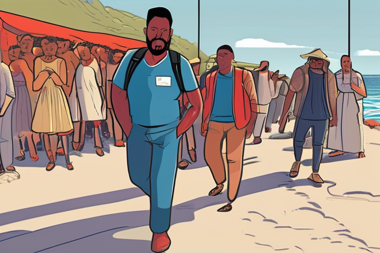 Arriving on Spanish Shores is Just the First Step for Migrants