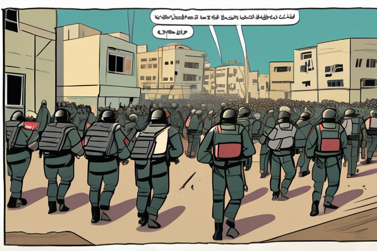 "Hamas Clashes with Clan Leave 27 Dead in Gaza City"