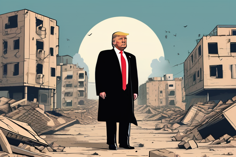 Trump Declares War Over in Gaza as Ceasefire Takes Hold After Surprise Announcement
