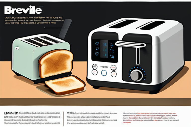 Breville Revolutionizes Toaster Tech with Eye Q: AI-Powered Toasting Breakthrough