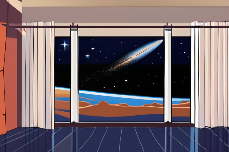 Comet 3IATLAS Illuminates Mars Sky in Rare Celestial Encounter