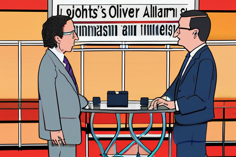 John Oliver Sounds Alarm on CBS News After Bari Weiss Hire