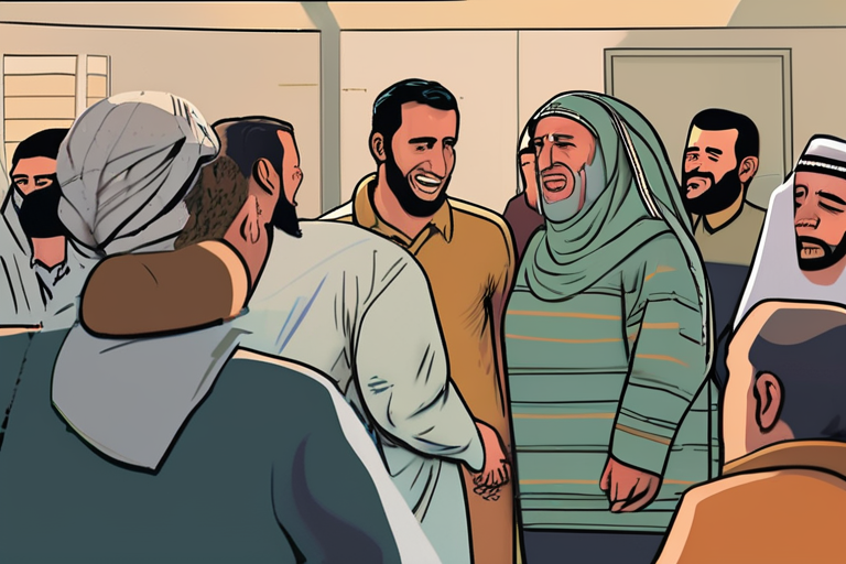 Palestinians Reunite with Freed Detainees Amid Ongoing Israeli-Palestinian Tensions