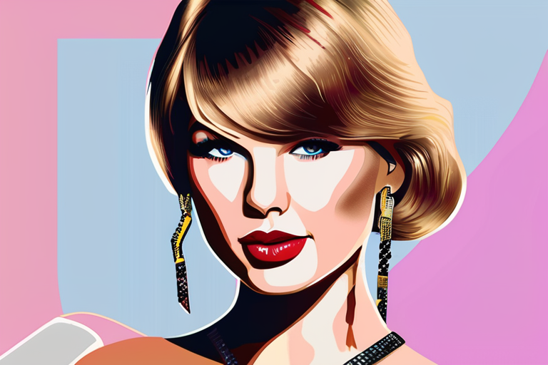 Taylor Swift Claims Top Spot on Global Charts with Haunting New Single