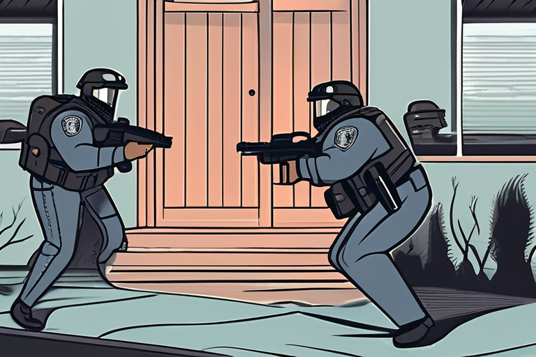 ICE Agents Unleash Fury: Tackles, Projectiles, and Gunfire Used to Detain Immigrants
