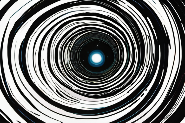 Black Hole Defies Gravity: Falls into Star, Then Eats Its Way Out Again