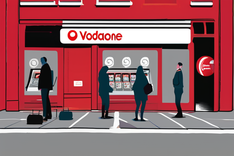 Vodafone's Broadband Network Crashes, Leaving 130,000 UK Customers Without Service