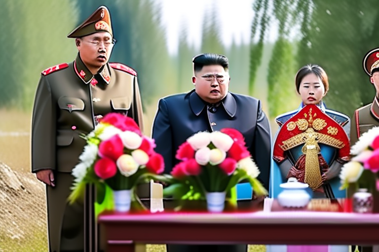 North Korea's Kim Jong Un Offers Condolences to Families of Russian Soldiers Killed in Ukraine Conflict