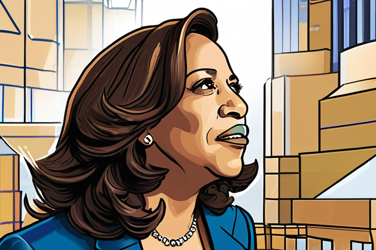 Kamala Harris Dismisses Presidential Run Loss as "Glass Cliff