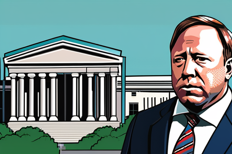 "Supreme Court Denies Alex Jones' Defamation Appeal in Sandy Hook Case"