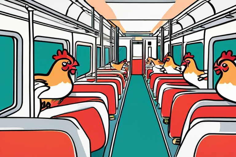 Chickens on Board: Unlikely Hen Party Causes Commotion on Essen-Cologne Train