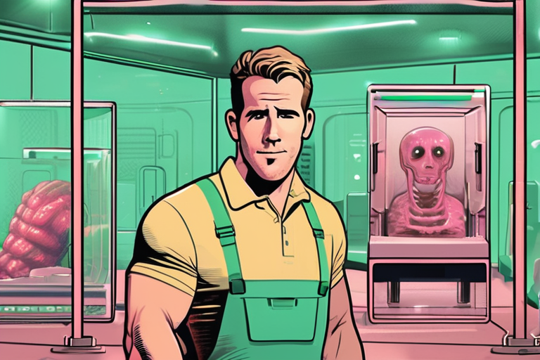 Ryan Reynolds Digs Up Real Human to Star in Mint Mobile Ad Amid AI Fears