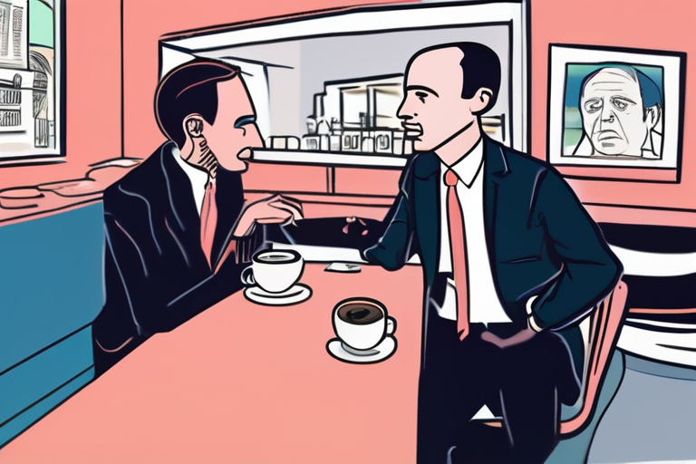 Stephen Miller's Immigration Views Revealed in Candid Coffee Shop Conversation
