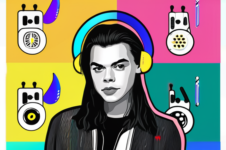 Celebrities Like Harry Styles and Dua Lipa Are Reviving Wired Earbuds as Status Symbols