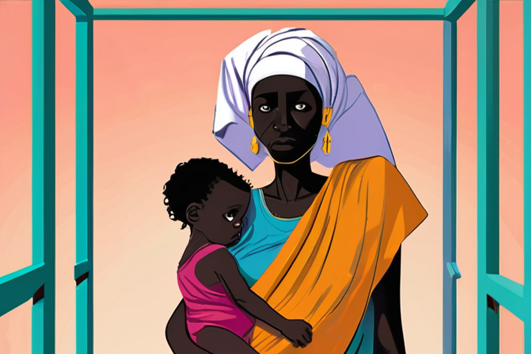 Sudan's War: Mother Forced to Choose Between Twin Daughters Amid Malnutrition Crisis