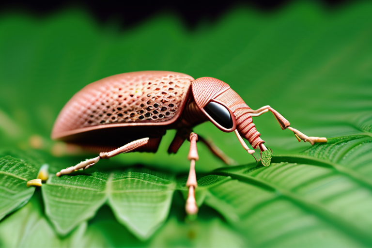 Rice Weevil's Tiny Kingdom Revealed: Winning Nikon Small World Image