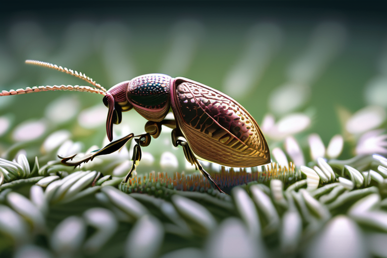 Rice Weevil's Tiny Kingdom Wins 2025 Nikon Small World Contest