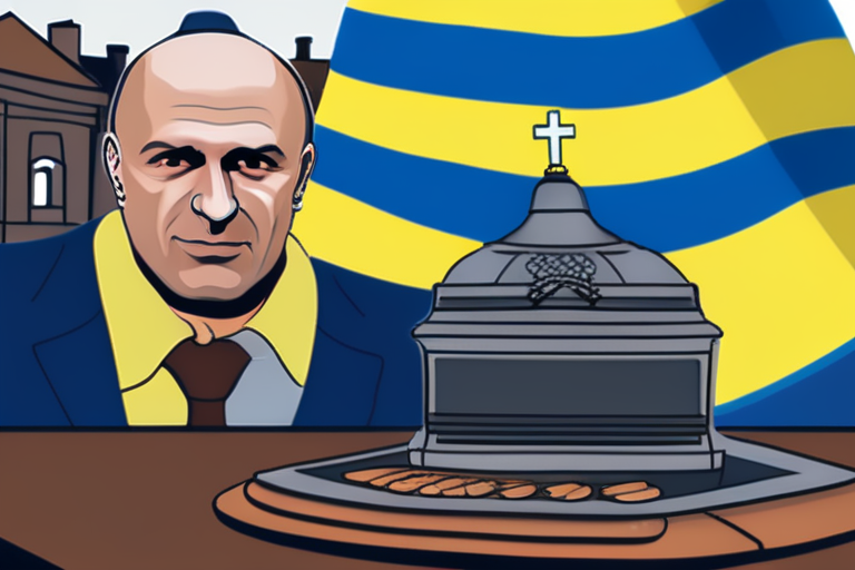 "Ukrainian Politician Andriy Parubiy Fatally Shot in Lviv"