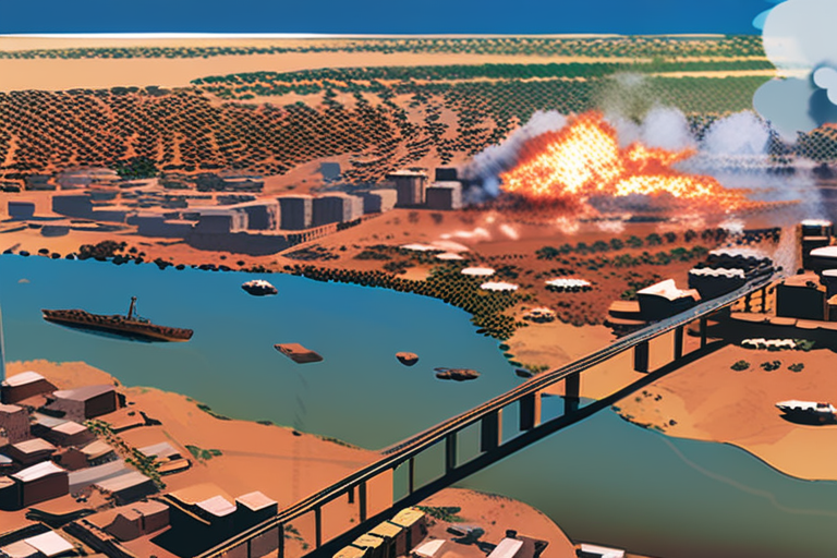El Fasher Under Siege: Satellite Images Expose Massive Barrier Surrounding Besieged Sudan City