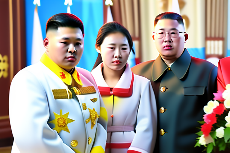 North Korea's Kim Jong Un Offers Condolences to Families of Soldiers Killed in Ukraine Conflict