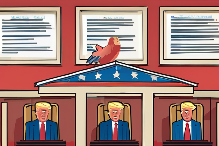 Trump Takes Aim at Senate's "Blue Slip" Tradition, Slams GOP-Backed Block on Judicial Nominees