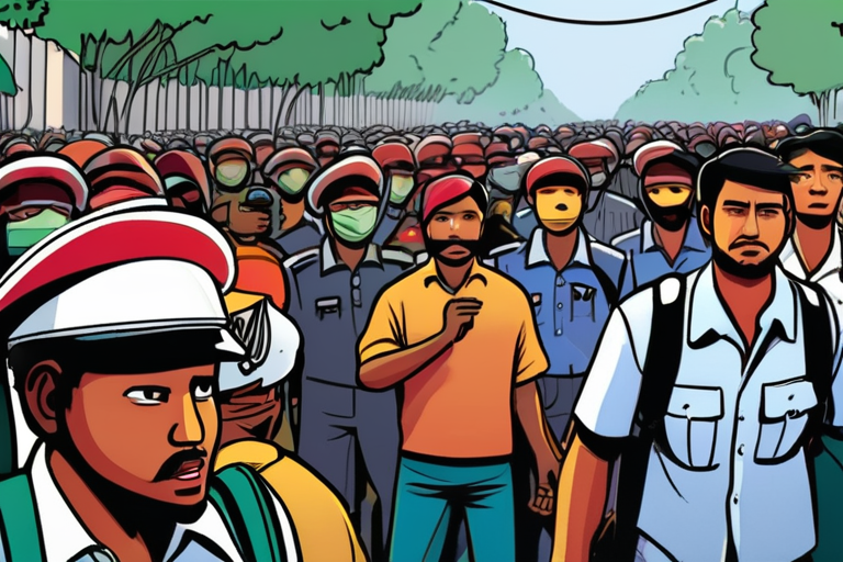 Bangladesh's Capital Erupts in Chaos as Protesters Clash with Police Over Controversial Charter Reforms