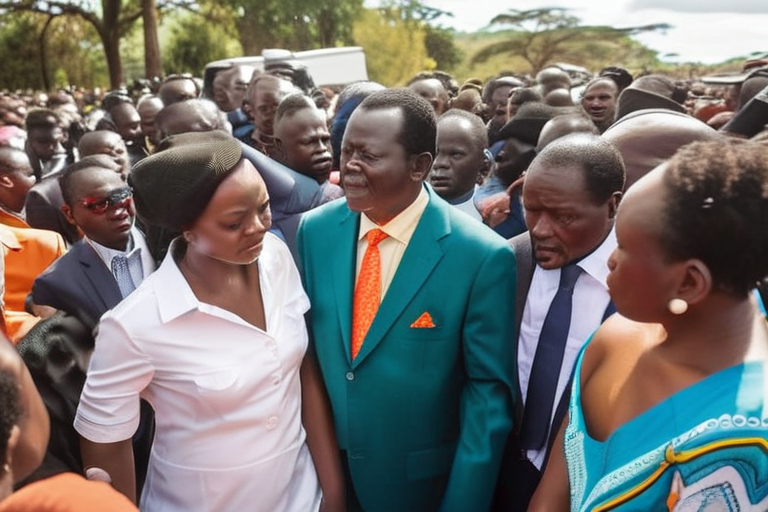 Stampede Erupts at Odinga Funeral, Leaving 17 Hospitalized in Nairobi Chaos