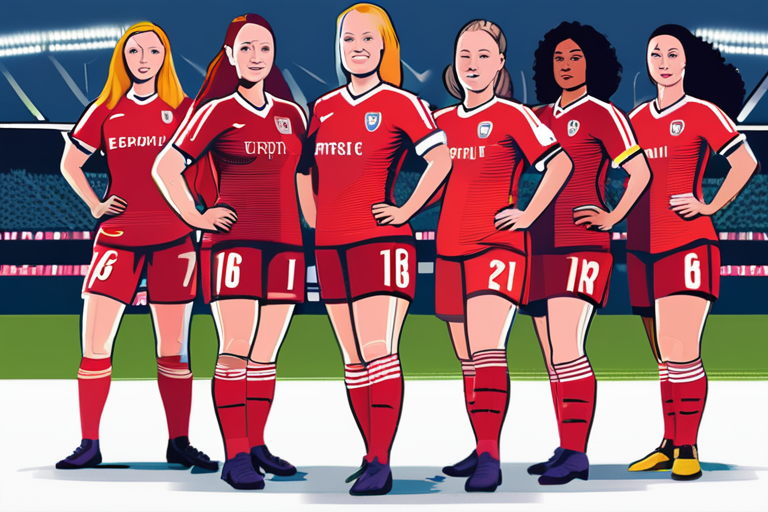 Women's Football Takes Center Stage: 16 Teams Vie for UEFA Europa Cup Glory