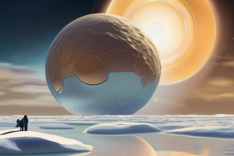 Titan's Icy Surface Defies Chemistry's Long-Standing Rule: Incompatible Substances Mix Under Ultra-Cold Conditions