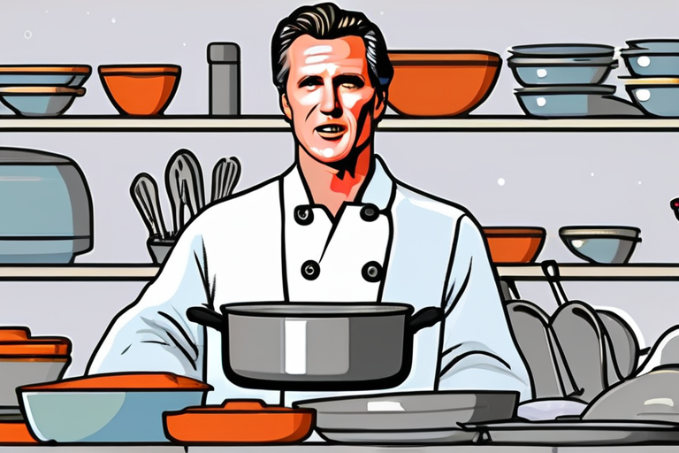 California Governor Gavin Newsom Blocks Ban on "Forever Chemicals" in Cookware