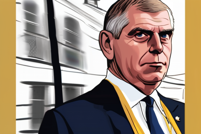 Prince Andrew Ditches Duke Title Amid Epstein Scandal Fallout