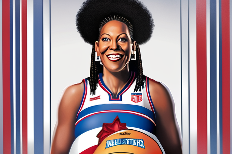 Harlem Globetrotters Break Barrier with Trailblazing Female Star Lynette Woodard